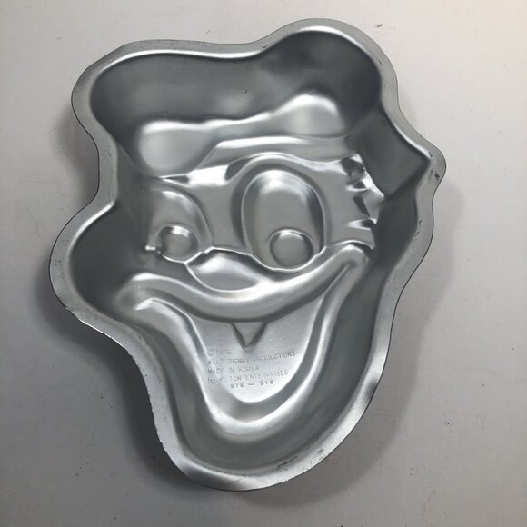 Vintage 1976 Wilton Donald Duck Disney Character 8.5" Pan Mold Smash Cake - Picture 2 of 6
